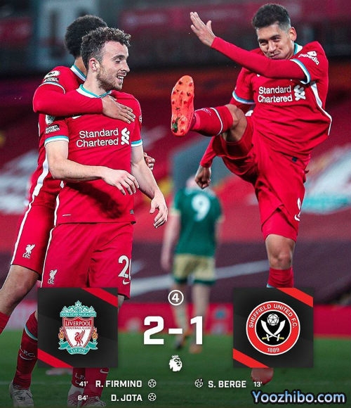 <a href=/zuqiuyouguan/liverpool/ target=_blank class=infotextkey>利物浦</a>2-1谢菲联