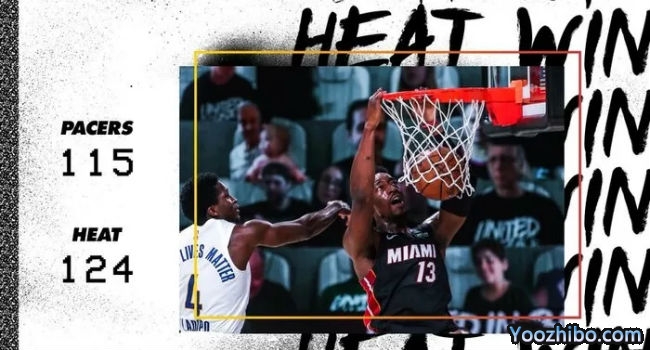 <a href=/lanqiuyouguan/heat/ target=_blank class=infotextkey>热火</a>胜<a href=/lanqiuyouguan/pacers/ target=_blank class=infotextkey>步行者</a>大比分3-0夺赛点！
