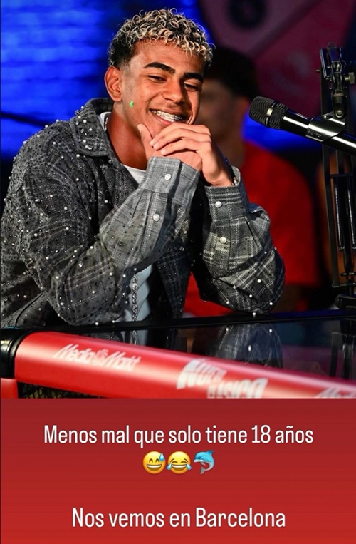 亚马尔父亲发声：还好他才18岁，<a href=/zuqiuyouguan/barcelona/ target=_blank class=infotextkey>巴萨</a>再见！