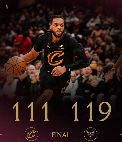 黄蜂加时119-111骑士,米勒25+13,米切尔17分