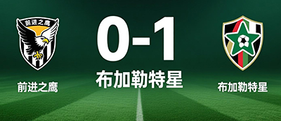 前进之鹰0-1布加勒斯特星